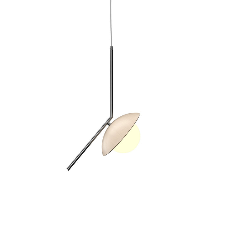 Accord Lighting 1513.48 One Light Pendant, Organic Cappuccino