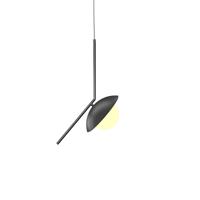 Accord Lighting 1513.50 One Light Pendant, Organic Grey