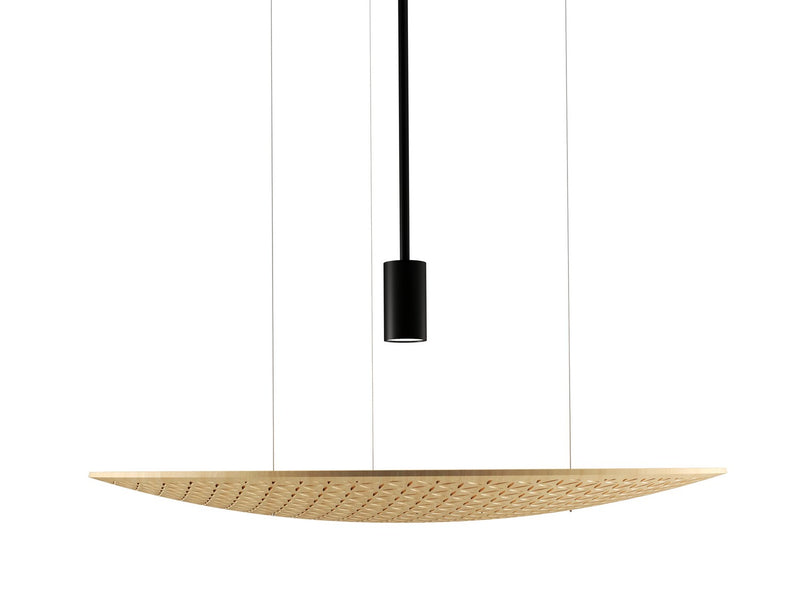 Accord Lighting 1514.34 One Light Pendant, Maple