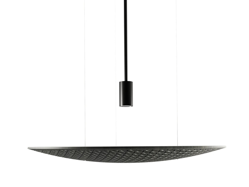 Accord Lighting 1514.44 One Light Pendant, Charcoal