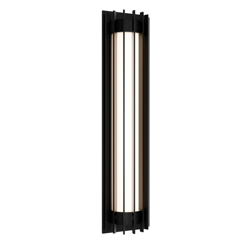 W.A.C. Lighting WS-W17524-27-BK LED Outdoor Wall Sconce, Black
