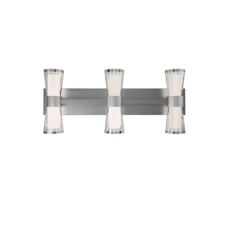 W.A.C. Lighting WS-91524-30-BN LED Wall Sconce, Brushed Nickel