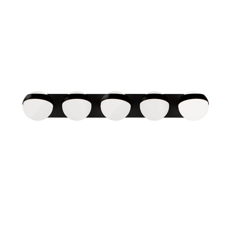 W.A.C. Lighting WS-87533-30-BK LED Wall Sconce, Black