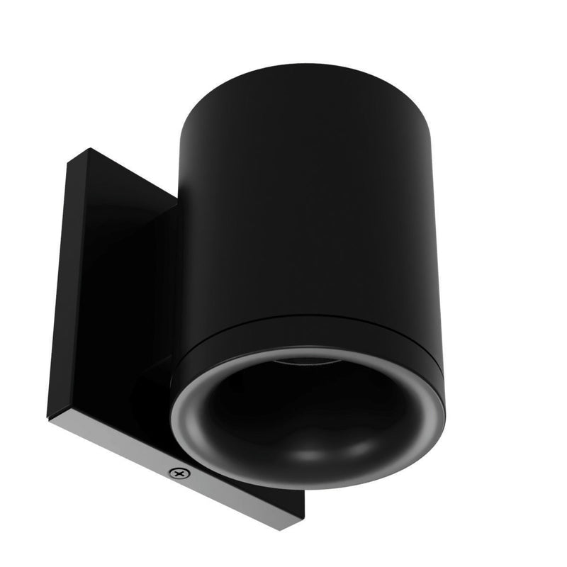 W.A.C. Lighting W4R-NCS-PBK LED Wall Mount, Arc Black