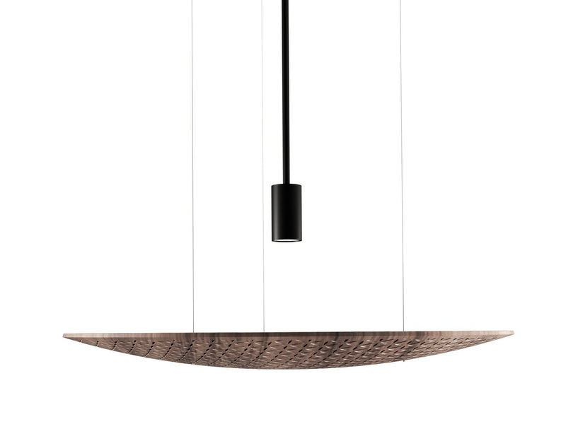 Accord Lighting 1519.18 One Light Pendant, American Walnut
