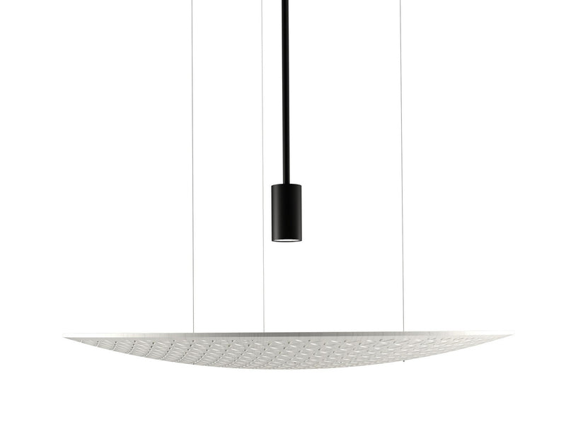 Accord Lighting 1520.47 One Light Pendant, Organic White
