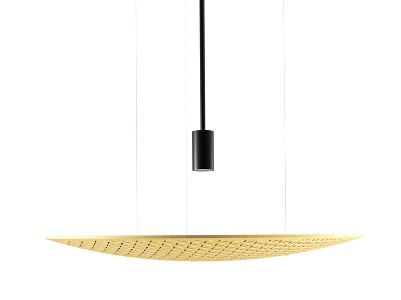 Accord Lighting 1520.49 One Light Pendant, Organic Gold