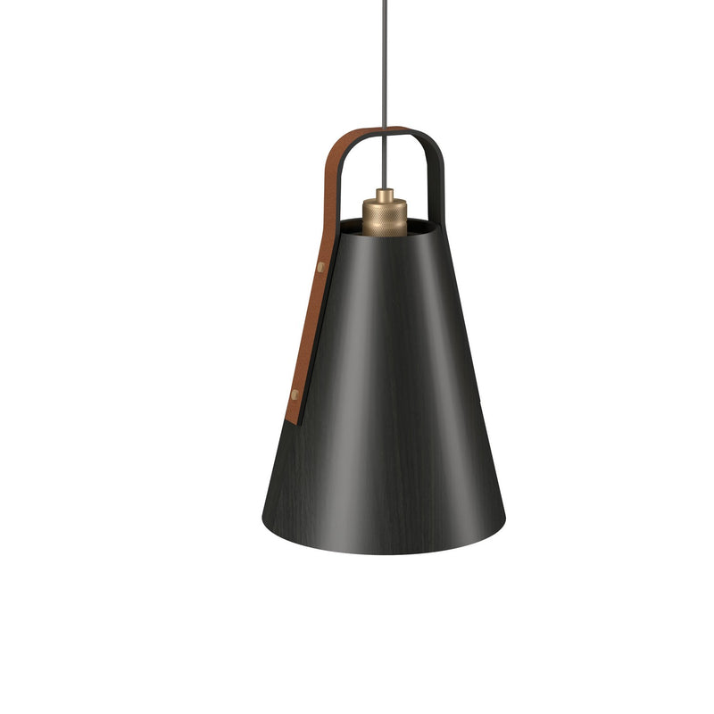 Accord Lighting 1527.44 One Light Pendant, Charcoal