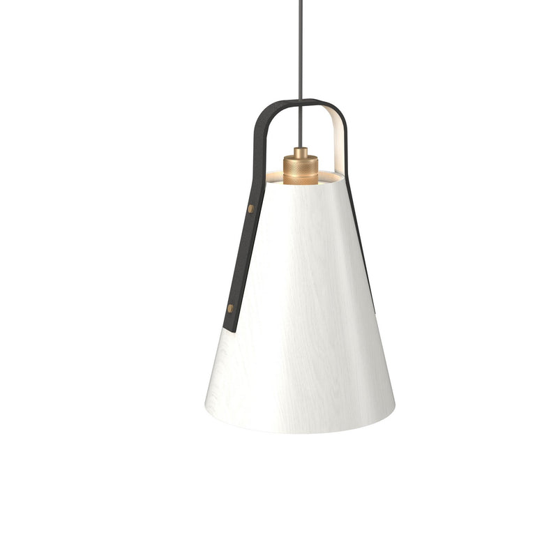 Accord Lighting 1527.47 One Light Pendant, Organic White