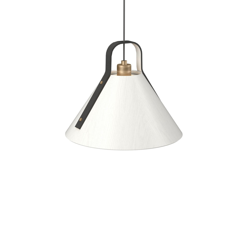 Accord Lighting 1528.47 One Light Pendant, Organic White