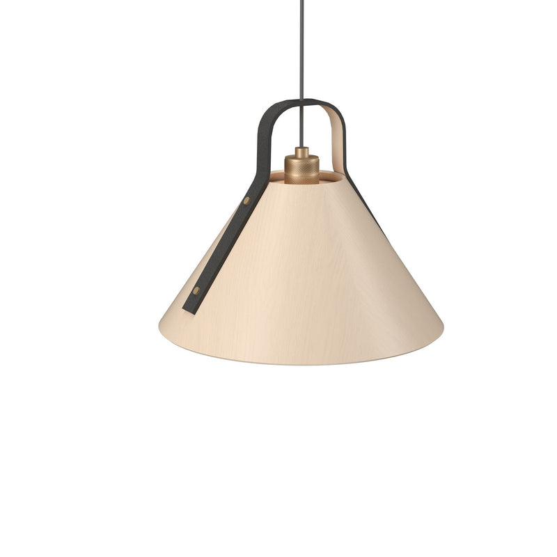 Accord Lighting 1528.48 One Light Pendant, Organic Cappuccino