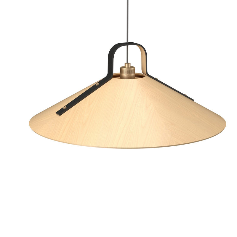 Accord Lighting 1529.34 One Light Pendant, Maple