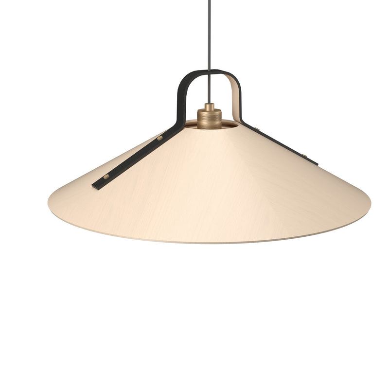 Accord Lighting 1529.48 One Light Pendant, Organic Cappuccino