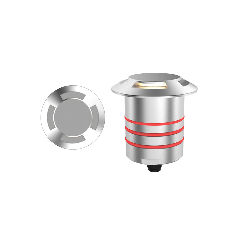W.A.C. Lighting RM-2101-30-SS LED Inground Indicator Light, Stainless Steel