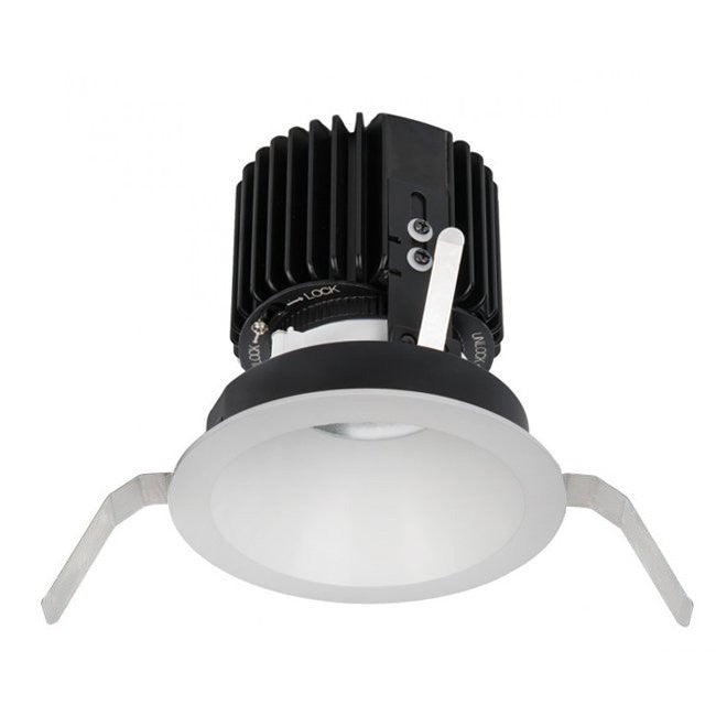 W.A.C. Lighting R4RD2T-FTWA-WT Trim with LED Light Engine, White
