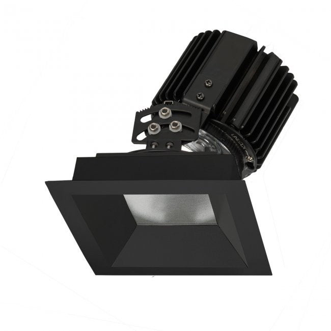 W.A.C. Lighting R4SAT-FTWA-BK LED Adjustable Trim, Black