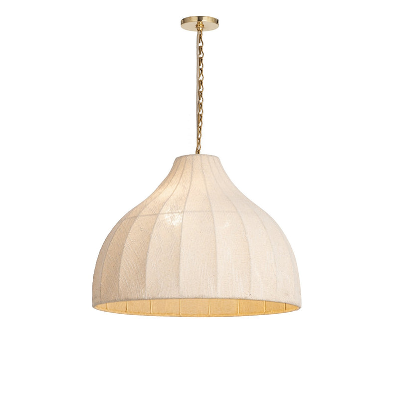 Maxim 12912LNNAB One Light Pendant, Natural Aged Brass