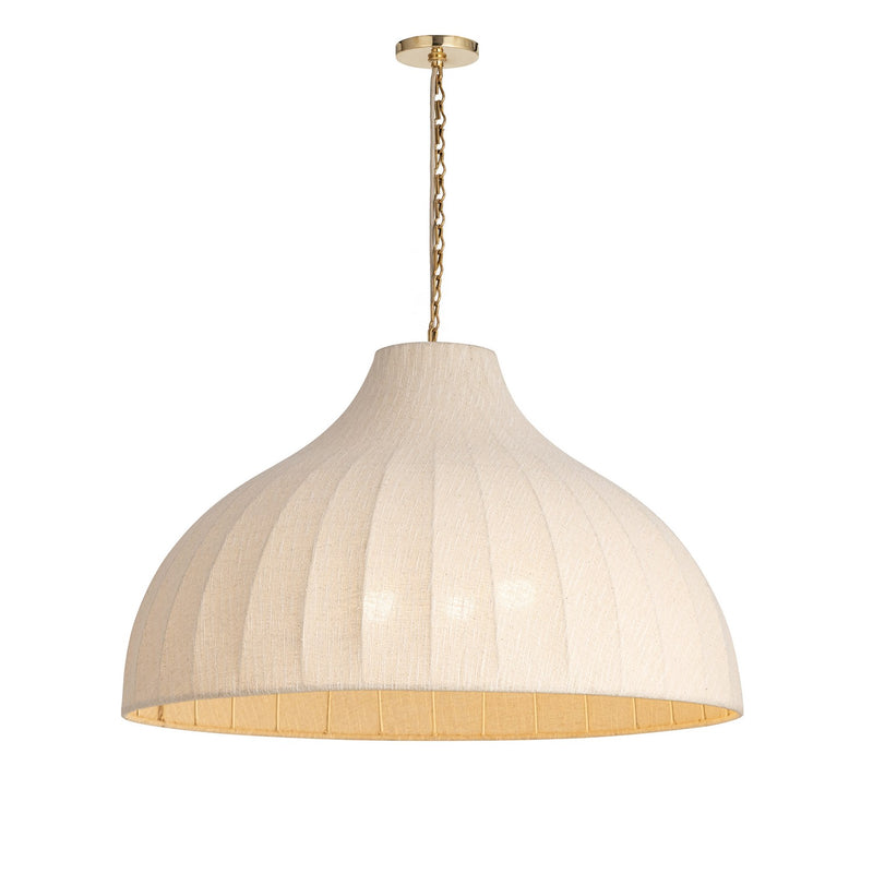 Maxim 12913LNNAB Three Light Pendant, Natural Aged Brass