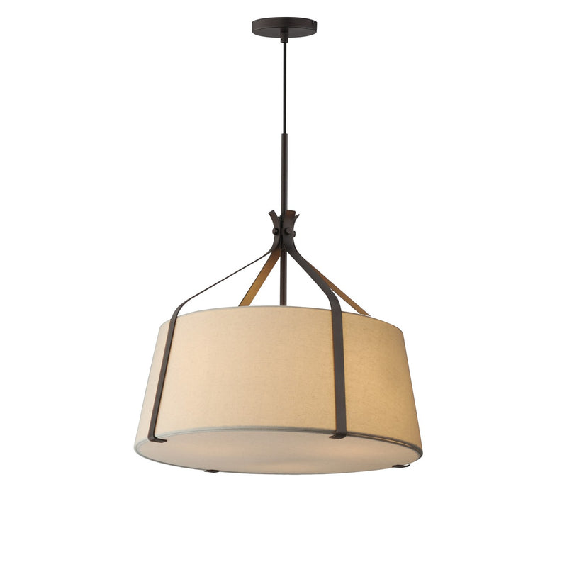 Maxim 16182OMDBZ Three Light Pendant, Dark Bronze