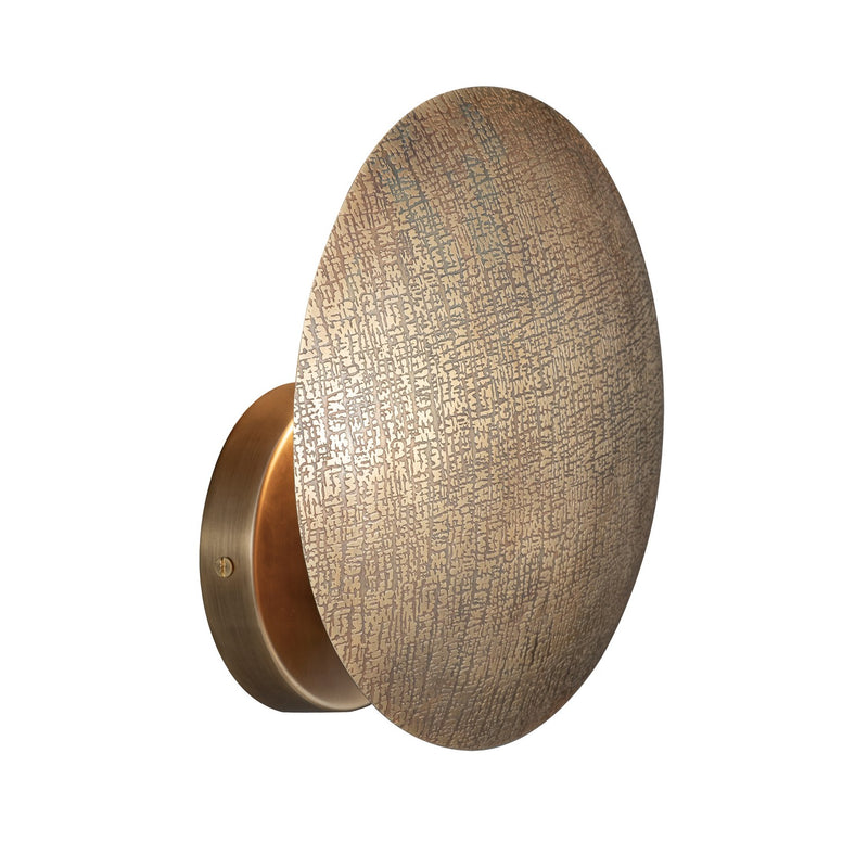 Maxim 29130WBR One Light Wall Sconce, Weathered Brass