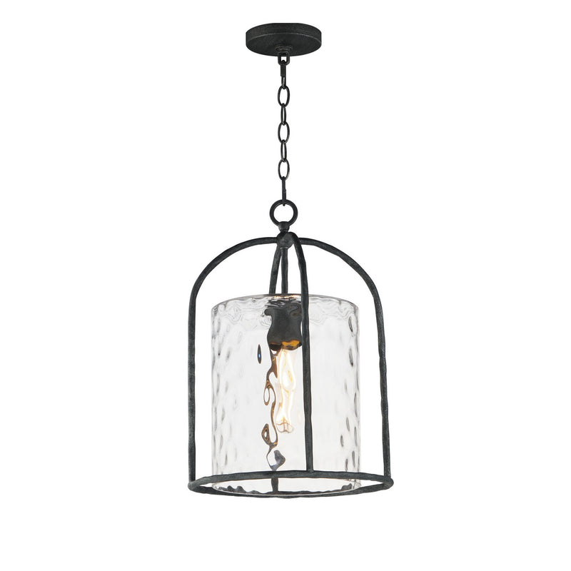 Maxim 31843WGBS One Light Pendant, Blacksmith