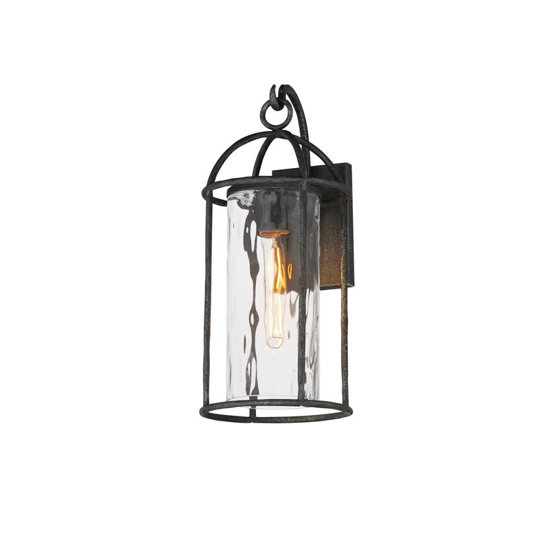 Maxim 31844WGBS One Light Wall Sconce, Blacksmith