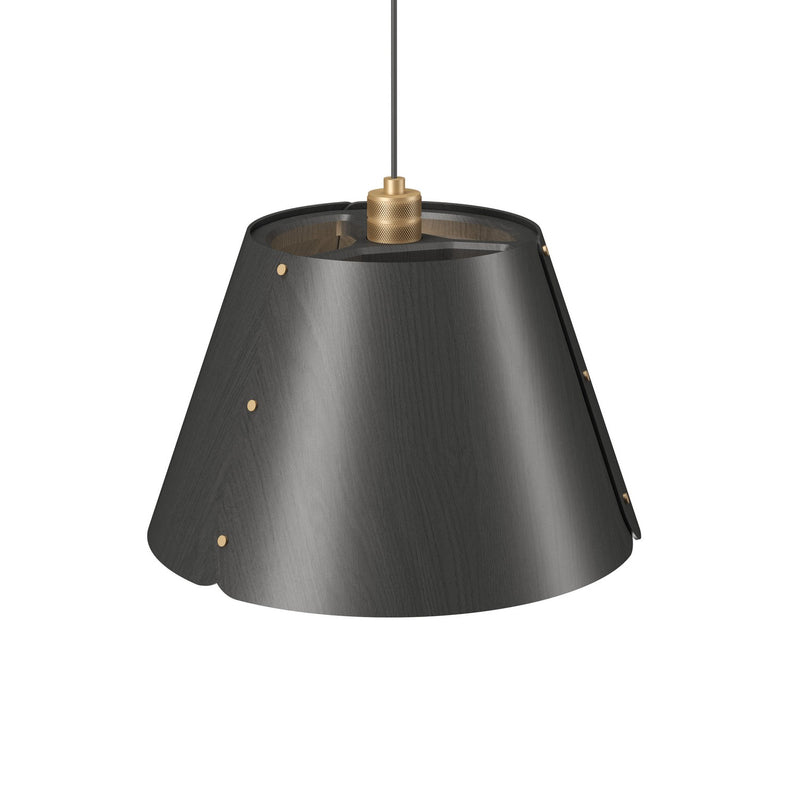 Accord Lighting 1536.50 One Light Pendant, Organic Grey