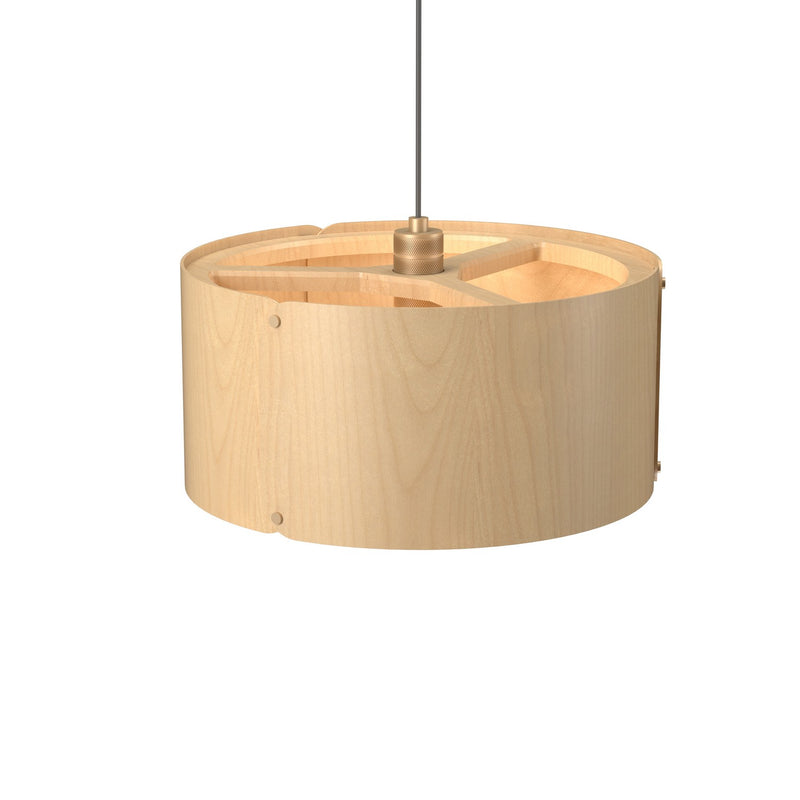 Accord Lighting 1540.34 One Light Pendant, Maple