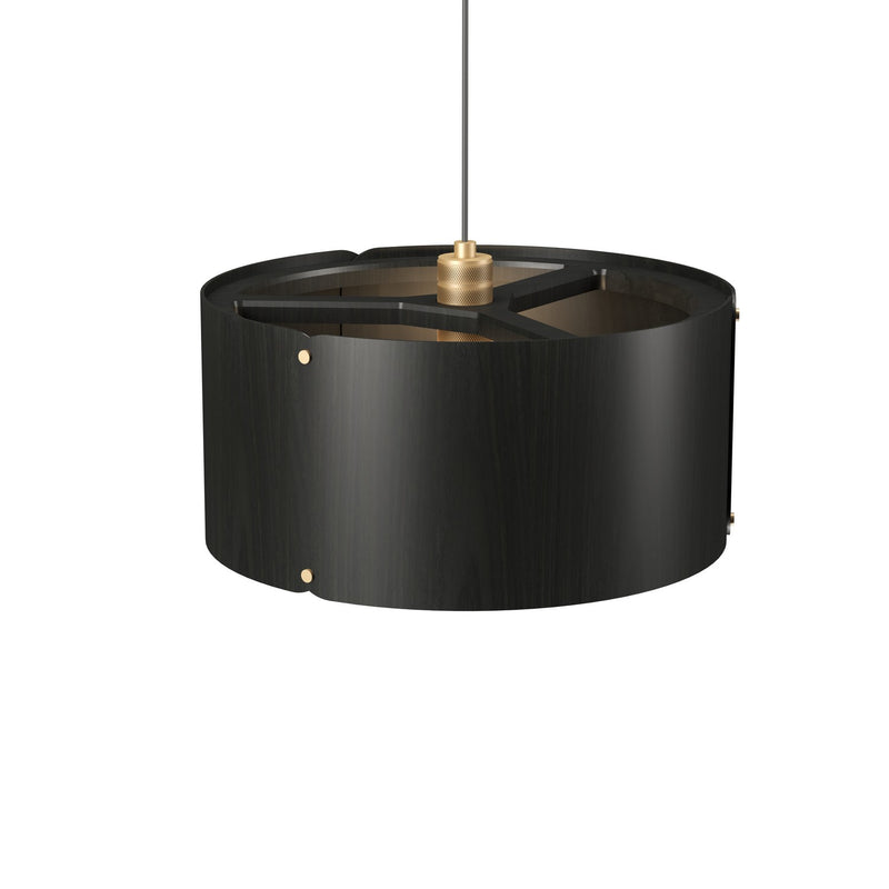 Accord Lighting 1540.44 One Light Pendant, Charcoal