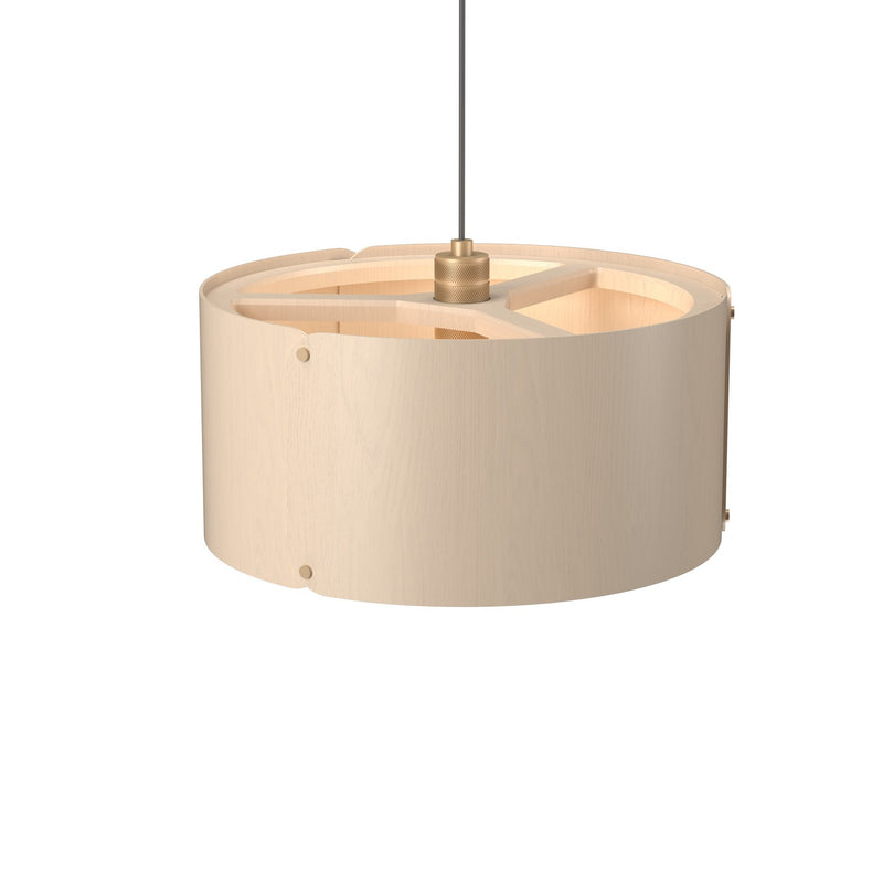 Accord Lighting 1540.48 One Light Pendant, Organic Cappuccino