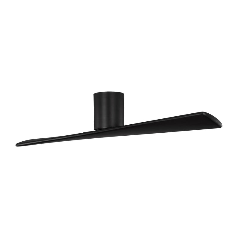 Visual Comfort Fan 2PLSMH52MBK 52" Ceiling Fan, Midnight Black