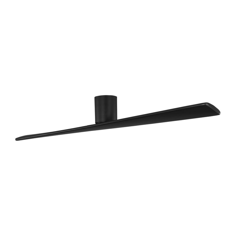 Visual Comfort Fan 2PLSMH72MBK 72" Ceiling Fan, Midnight Black