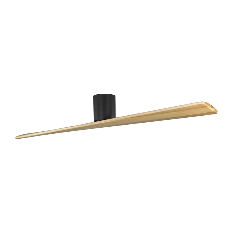 Visual Comfort Fan 2PLSMH72MBKNH 72" Ceiling Fan, Midnight Black