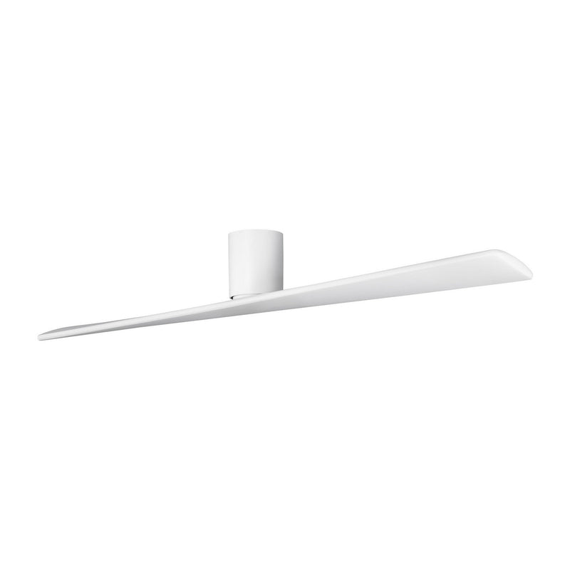 Visual Comfort Fan 2PLSMH72RZW 72" Ceiling Fan, Matte White