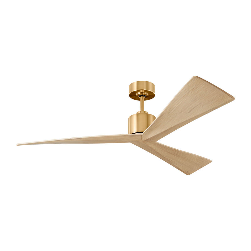 Visual Comfort Fan 3ADR52BBSWWO 52" Ceiling Fan, Burnished Brass