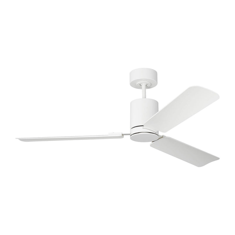 Visual Comfort Fan 3CCSM54RZWD 54" Ceiling Fan, Matte White