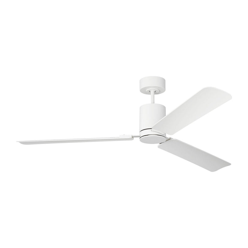 Visual Comfort Fan 3CCSM62RZWD 62" Ceiling Fan, Matte White