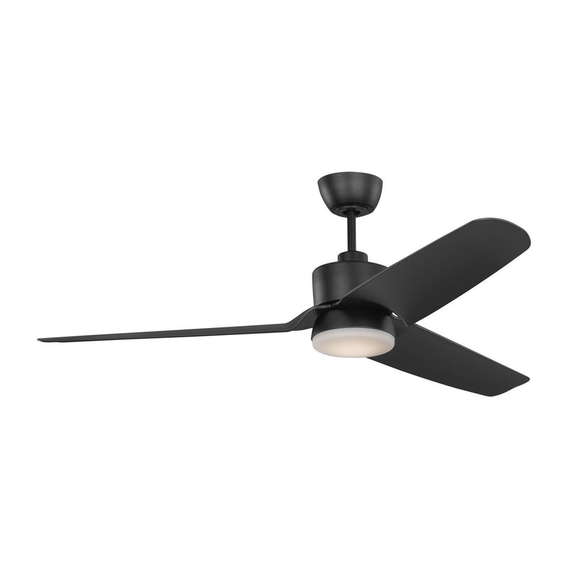Visual Comfort Fan 3CGR56MBKD 56" Ceiling Fan, Midnight Black
