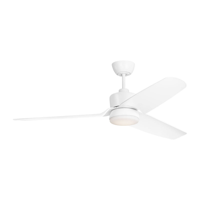 Visual Comfort Fan 3CGR56RZWD 56" Ceiling Fan, Matte White