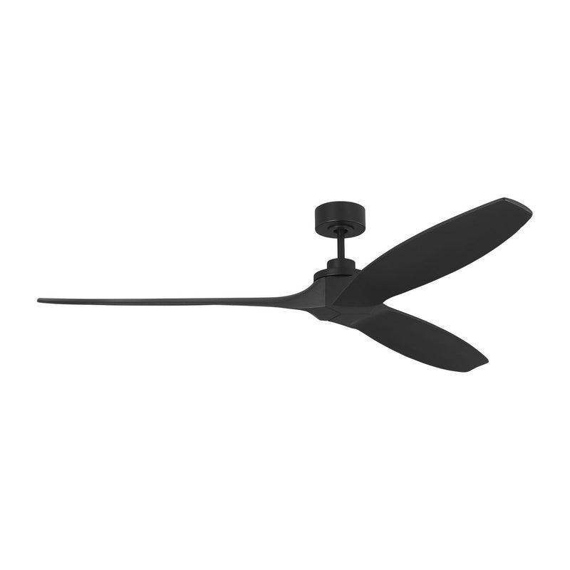 Visual Comfort Fan 3CLNSM70MBK 70" Ceiling Fan, Midnight Black
