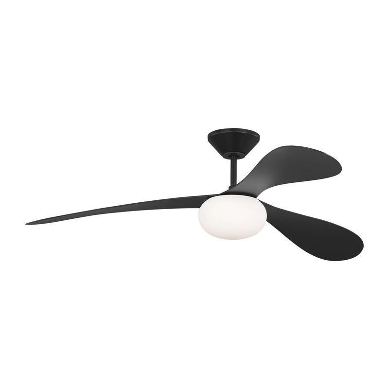 Visual Comfort Fan 3DPSM58MBKD 58" Ceiling Fan, Midnight Black