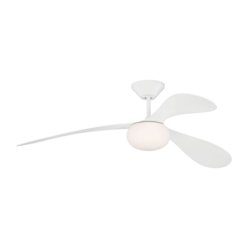 Visual Comfort Fan 3DPSM58RZWD 58" Ceiling Fan, Matte White