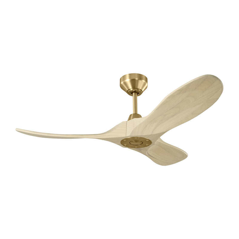 Visual Comfort Fan 3MAVSM44BBSWWO 44" Ceiling Fan, Burnished Brass