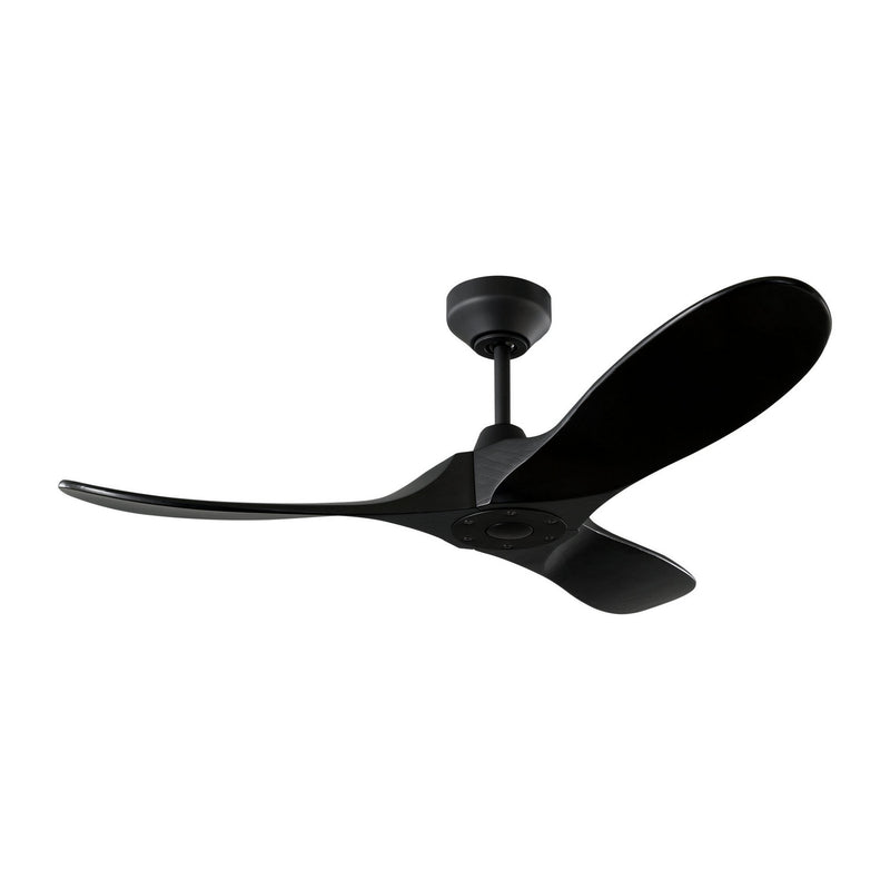 Visual Comfort Fan 3MAVSM44MBKMBK 44" Ceiling Fan, Midnight Black