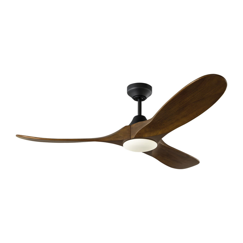 Visual Comfort Fan 3MAVSM52MBKD 52" Ceiling Fan, Midnight Black