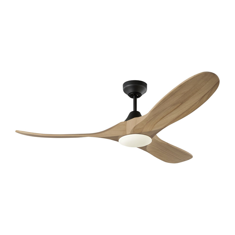 Visual Comfort Fan 3MAVSM52MBKNHD 52" Ceiling Fan, Midnight Black