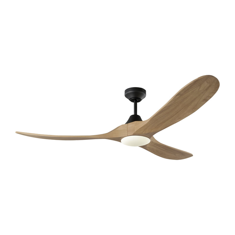Visual Comfort Fan 3MAVSM60MBKNHD 60" Ceiling Fan, Midnight Black