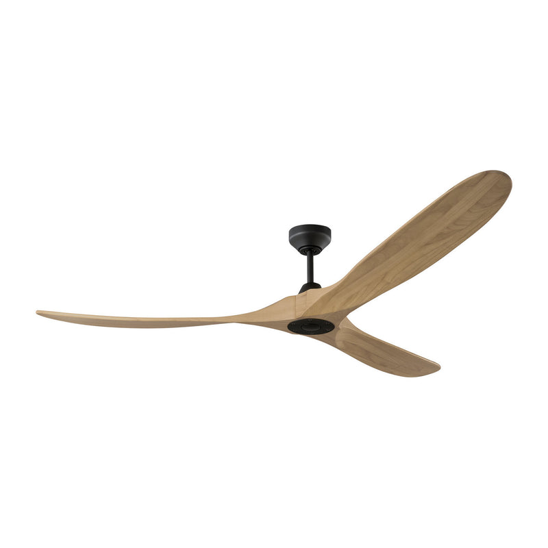 Visual Comfort Fan 3MAVSM70MBKNH 70" Ceiling Fan, Midnight Black