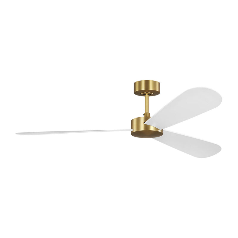 Visual Comfort Fan 3PDSM60BBS 60" Ceiling Fan, Burnished Brass
