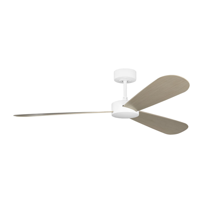 Visual Comfort Fan 3PDSM60RZW 60" Ceiling Fan, Matte White